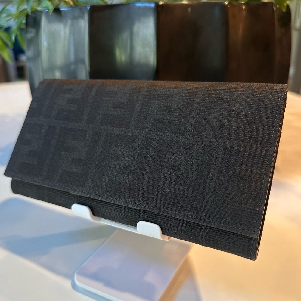 FENDI Zucca Continental Wallet